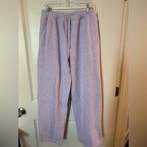 SKIMS Cotton Fleece Blend Classic Straight Leg Pants